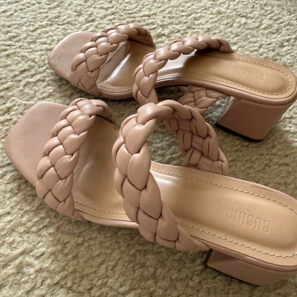 Target Women's Pink Braided Heels